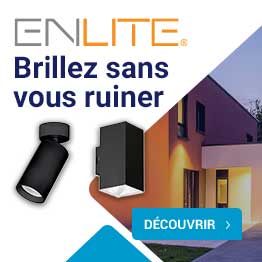 Découvrez les luminaires Enlite et brillez au meilleur rapport qualité prix