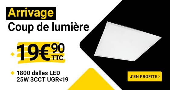 Arrivage Dalle LED