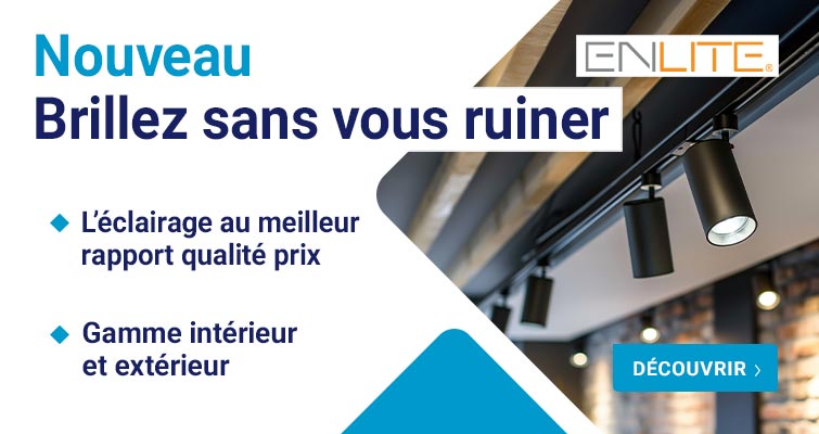 Découvrez les luminaires Enlite