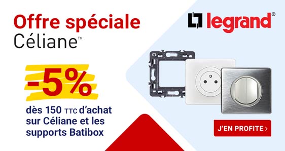 offre speciale celiane et batibox legrand