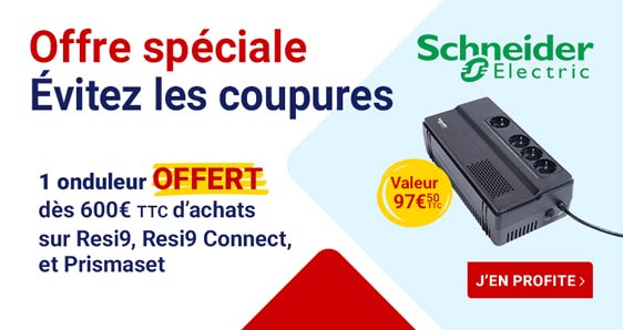offre speciale onduleur schneider electric