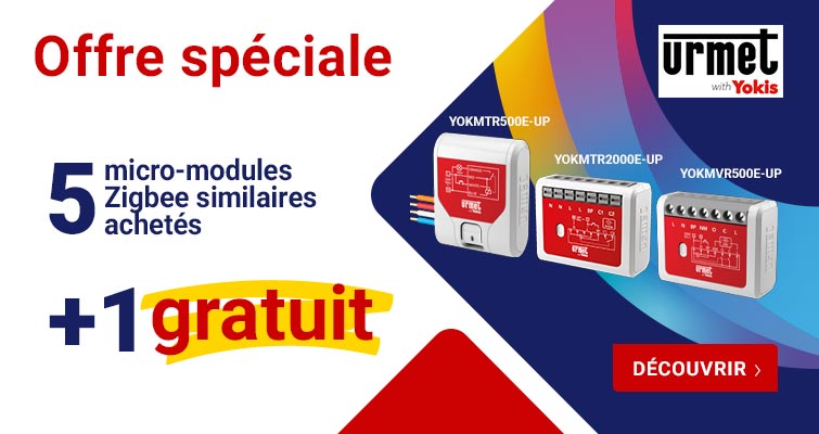 Offre spéciale 5+1 Yokis Up Urmet