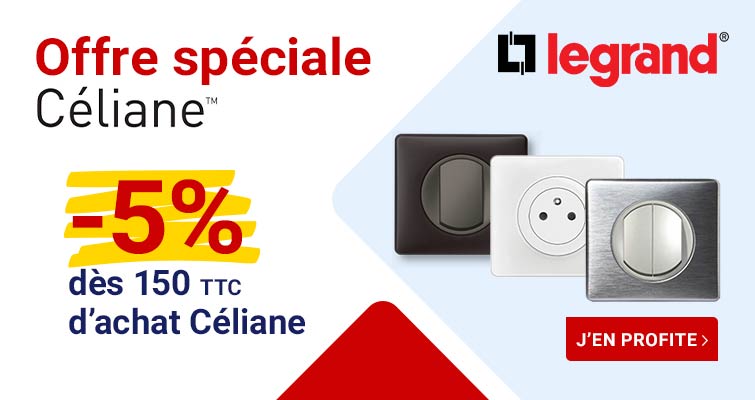 offre speciale legrand celiane