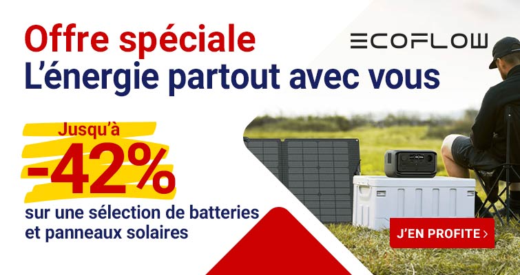 offre speciale batteries et panneaux solaires ecoflow