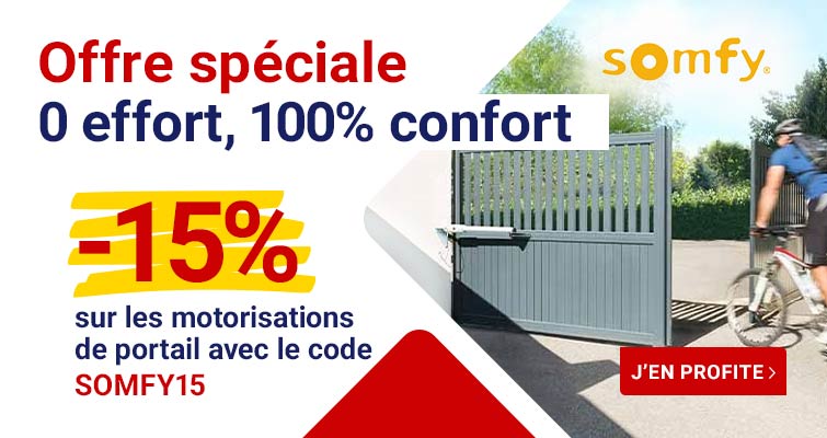 offre speciale motorisation de portail somfy