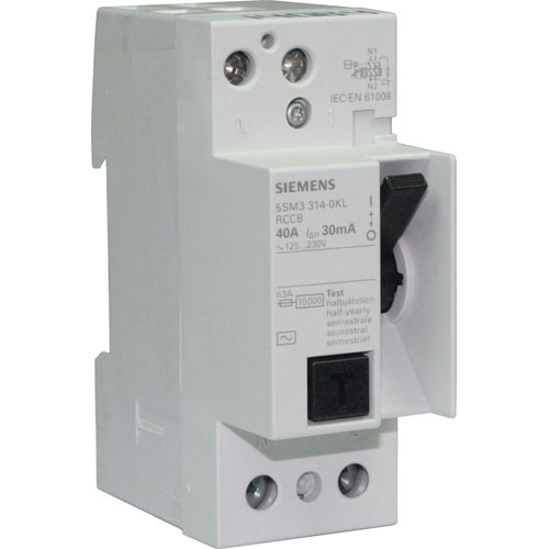 interrupteur différentiel siemens