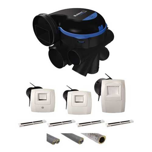 Kit VMC simple flux hygroréglable ALDES EasyHOME + gaines alu isolées — free download