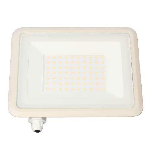 Projecteur LED extra plat blanc Arlux Kreon 2 50W - vue de face