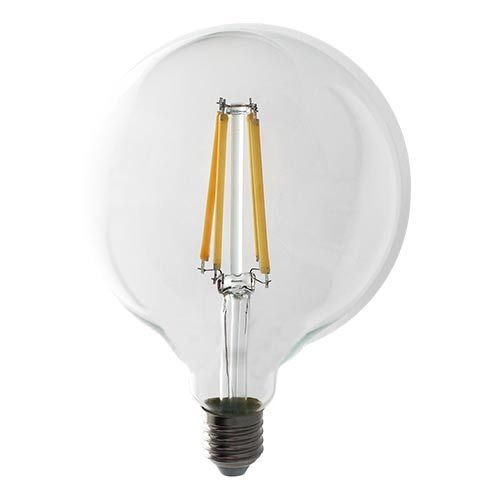 ARLUX Ampoule LED 3-Steps dimmable transparente E27 Ø125 230V 6W(=80W) 900lm 2700K - 409692