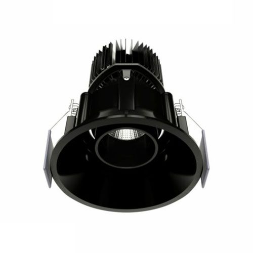 Spot LED encastrable et orientable BENEITO FAURE Tao 10W 675lm 3000°K noir