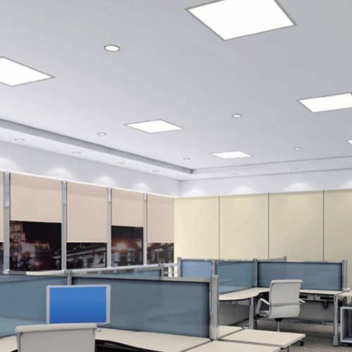 Dalles LED 60x60cm pour bureaux