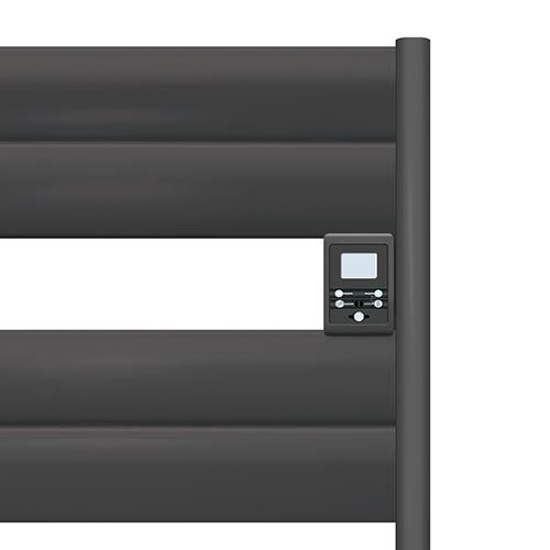 Nola CHAUFELEC Sèche-serviettes gris programmable + soufflerie 1500W - BJK2025FDHS