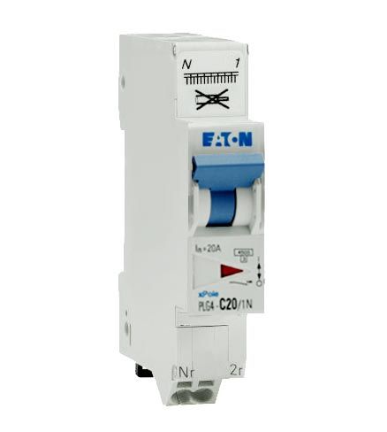 Installez ces disjoncteurs EATON 20A auto dans vos tableaux électriques.