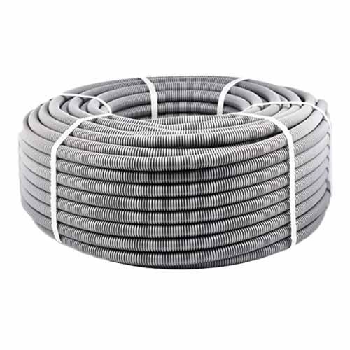 Debflex Kabelmantel ICTA D25 - 10 M Spule, Grau, Für Elektroinstallation
