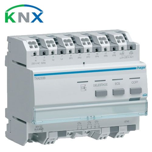 HAGER KNX Gestionnaire d'énergie - Module Esclave - TXA230B