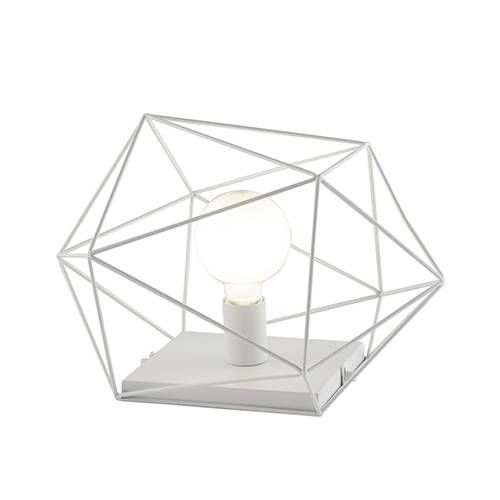 Lampe de table E27 LUCE DESIGN Blanc ABRAXAS - I-ABRAXAS-L1 BCO