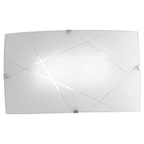 Applique LED LUCE DESIGN 12W Blanc Chrome ALEXIA - I-ALEXIA/AP
