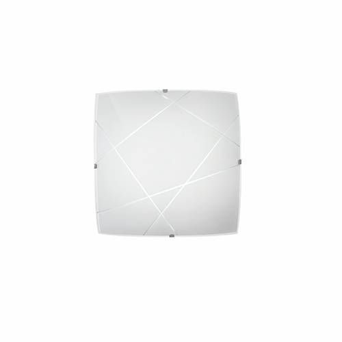 Plafonnier LED LUCE DESIGN 15W Blanc Chrome ALEXIA - I-ALEXIA/PL30