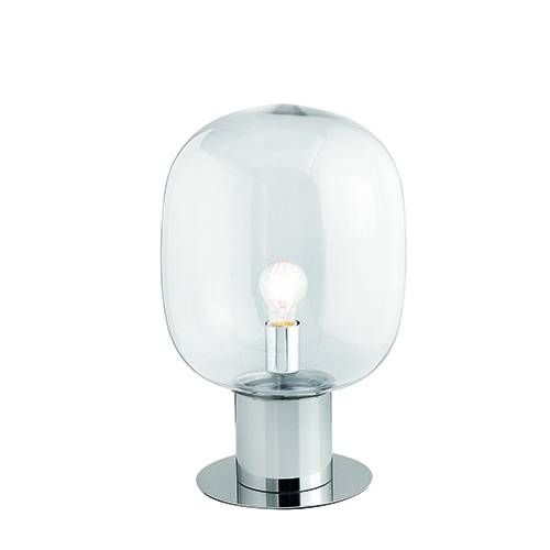Lampe de table E27 LUCE DESIGN Chrome FELLINI - I-FELLINI-L30