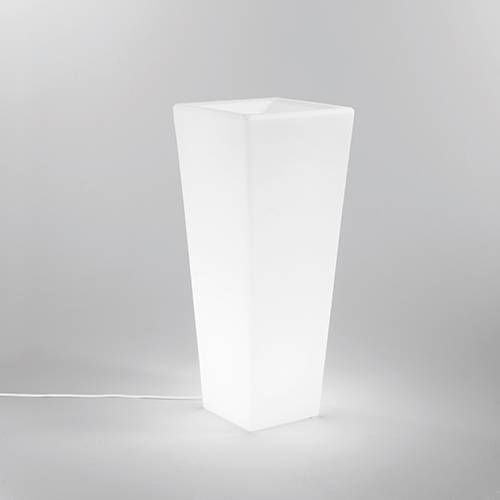 Vase LED rechargeable E27 INTEC Blanc GECO - I-GECO-VASO-E-Q-XL