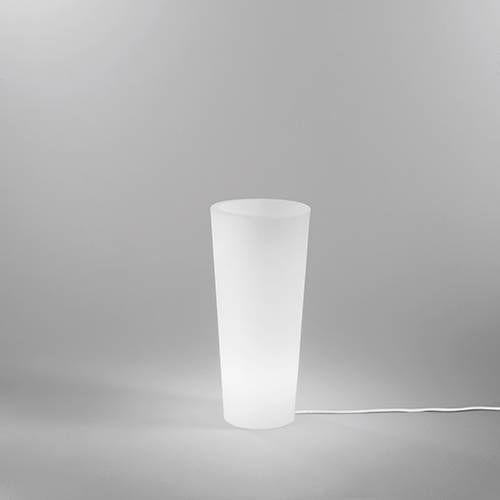 Vase LED rechargeable E27 INTEC Blanc GECO - I-GECO-VASO-E-R-L