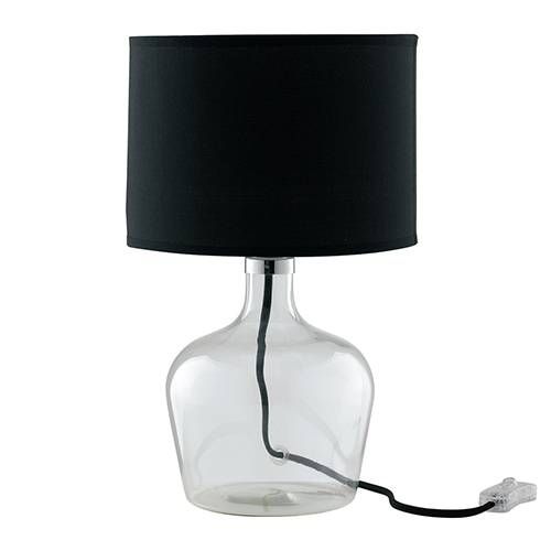 Lampe de table E27 LUCE DESIGN Noir HENDRIX - I-HENDRIX-L NER