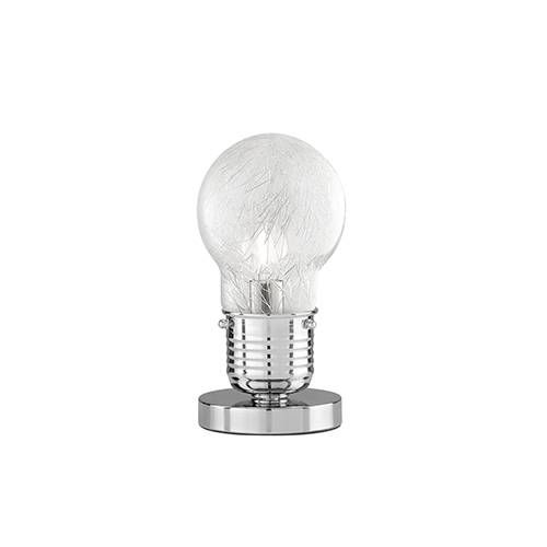 Lampe de table E14 LUCE DESIGN Chrome LAMPADINA - I-LAMPD/LUME