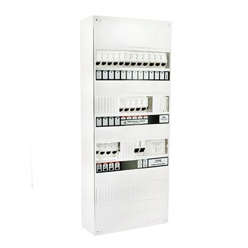 IKEPE Coffret de communication Grade 3TV - 12RJ45 modulaire avec DTIO