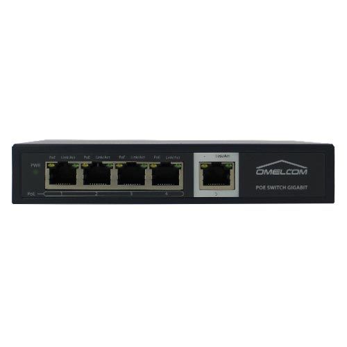 Switch Ethernet 5 ports, 4 ports IKEPE Home connect 1 Gb POE 65W ...