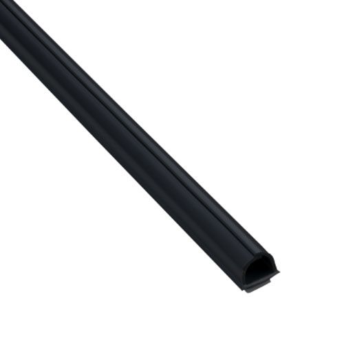 INOFIX Cablefix Gaine adhésive 8 x 7 mm - Noir