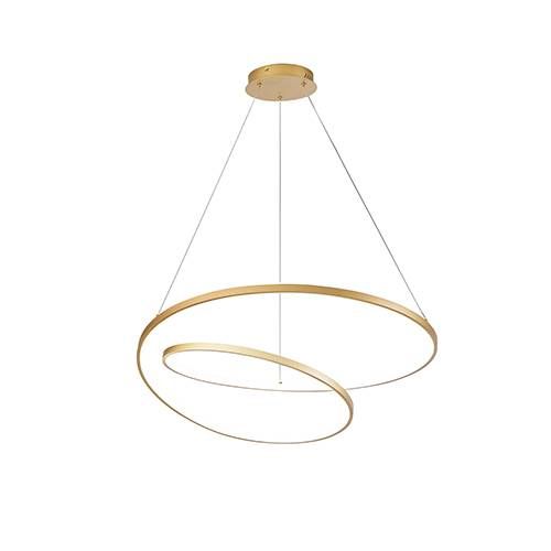 Suspension LED LUCE DESIGN 60W Or LIEVE - LED-LIEVE-S80-ORO
