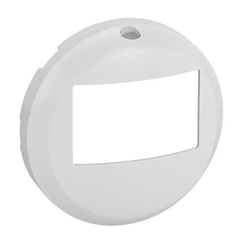 Enjoliveur Legrand Céliane blanc à clipser sur détecteur de mouvement sans dérogation