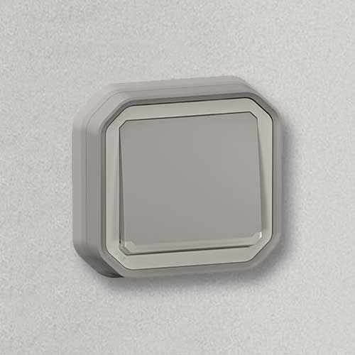 Poussoir Lumineux Legrand Plexo - 069722L - Saillie Gris - NEUF