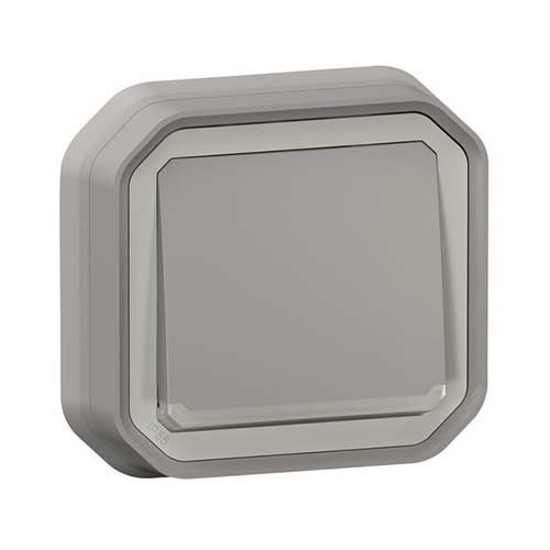 Bouton poussoir pour volets roulants LEGRAND Mosaic blanc - 077025