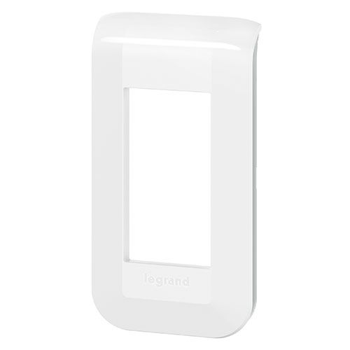 LEGRAND MOSAIC PLAQUE DOUBLE HORIZONTALE BLANC EU - 277804L