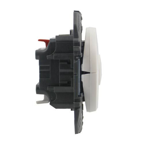 Interrupteur de volet roulant NILOÉ Legrand 3 positions blanc - 664711 - LEGRAND - 664711