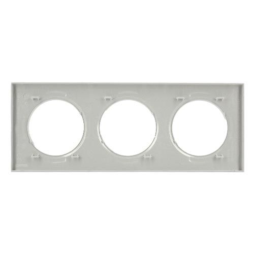 Plaque Triple Legrand Arnould Club - Blanc, 3 Postes, Installation électrique, Neuf