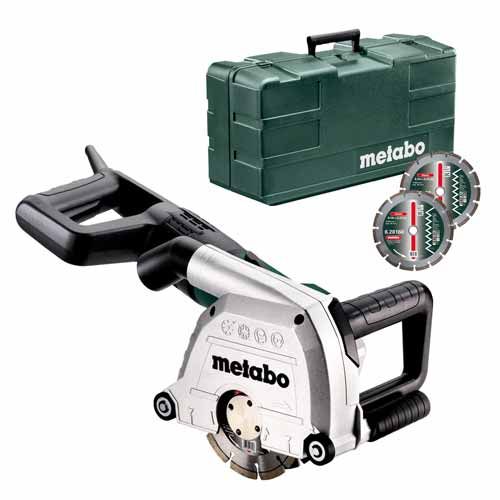 FARTOOLS Carter de rainureuse béton 2 disques diamand béton 125mm pour meuleuse d'angle 115