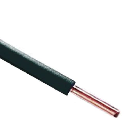 Fil électrique rigide H07VU 1.5mm² noir - Couronne de 100m