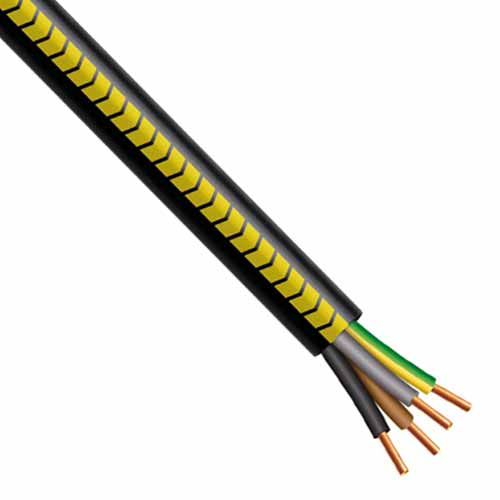 Câble électrique R2V 4G2.5mm² M/B/VJ - Prix au mètre