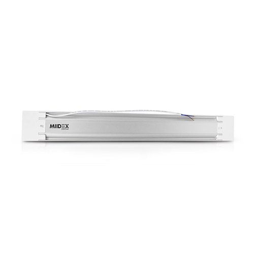 MIIDEX Réglette LED Slim Home 18W 1600lm 4000K blanc 60cm - vue de dos