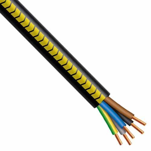 Câble électrique R02V 5G2.5² G/N/M/B/VJ - Couronne de 50m