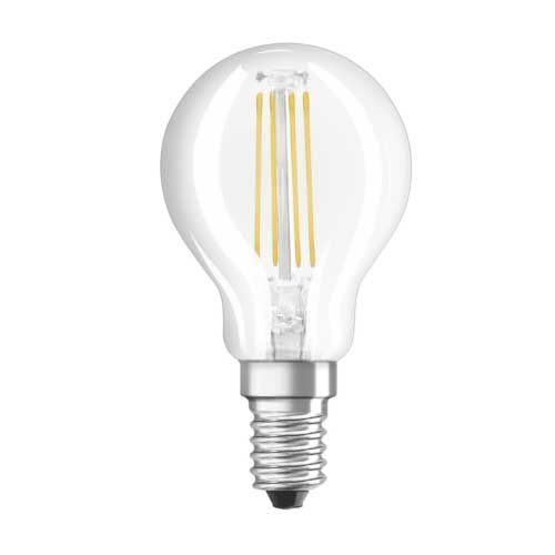 OSRAM Ampoule LED filament sphérique E14 230V 4W 470lm