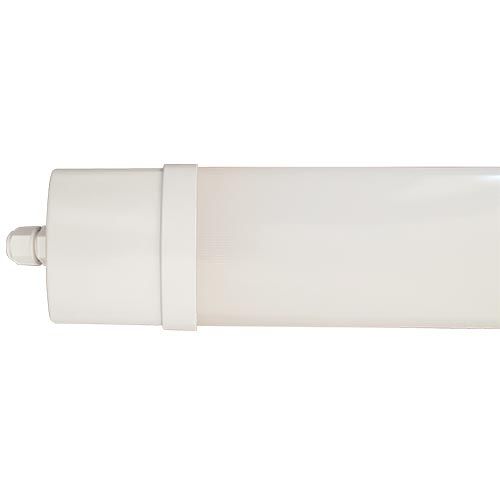 Réglette LED intégrée étanche blanc 230V 36W 3300lm 120cm