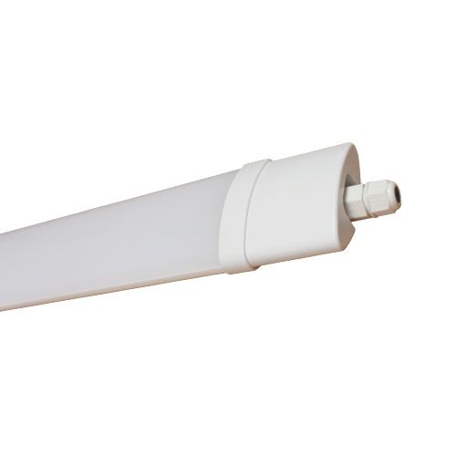 Réglette LED intégrée étanche 230V 70W 6000lm 150cm blanc