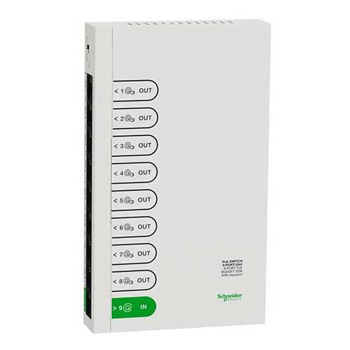 Switch 9 ports, 8 ports SCHNEIDER Resi9 1 Gb POE 30W