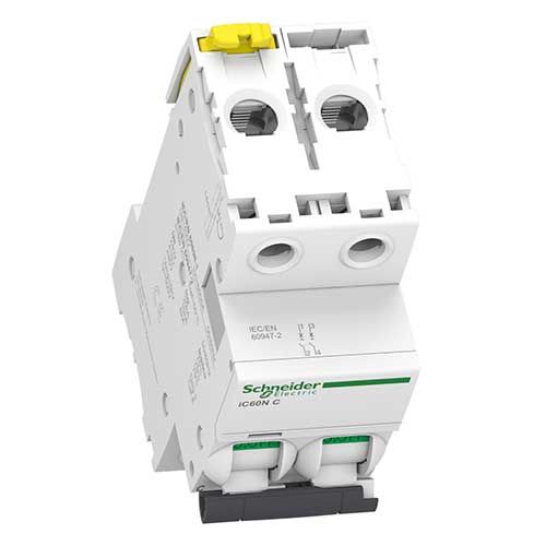 Schneider A9N61701 C120NA-DC 2P 100 A 1000V - CB tép MCB 2P 1000VDC 100A