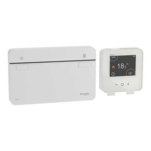 Kit Thermostat connecté pour chaudière on/off ou OpenTherm radio Zigbee