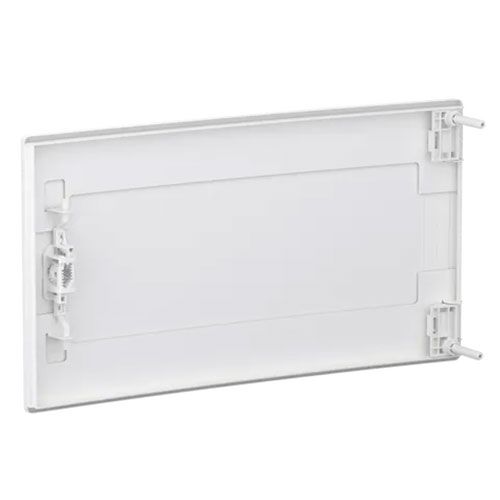 Porte opaque blanche pour tableau électrique 1 rangée 24 modules Schneider PrismaSeT XS - vue de dos