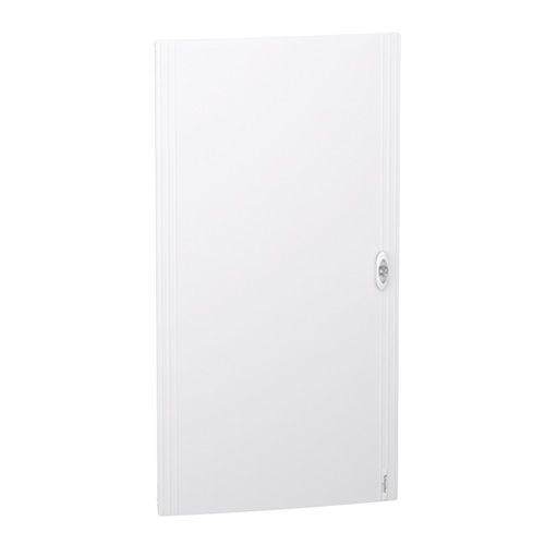 Porte opaque blanche pour tableau électrique 6 rangées 24 modules SCHNEIDER PrismaSeT XS